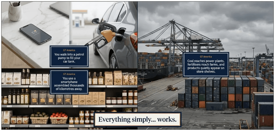 Everyday products powered by global supply chains