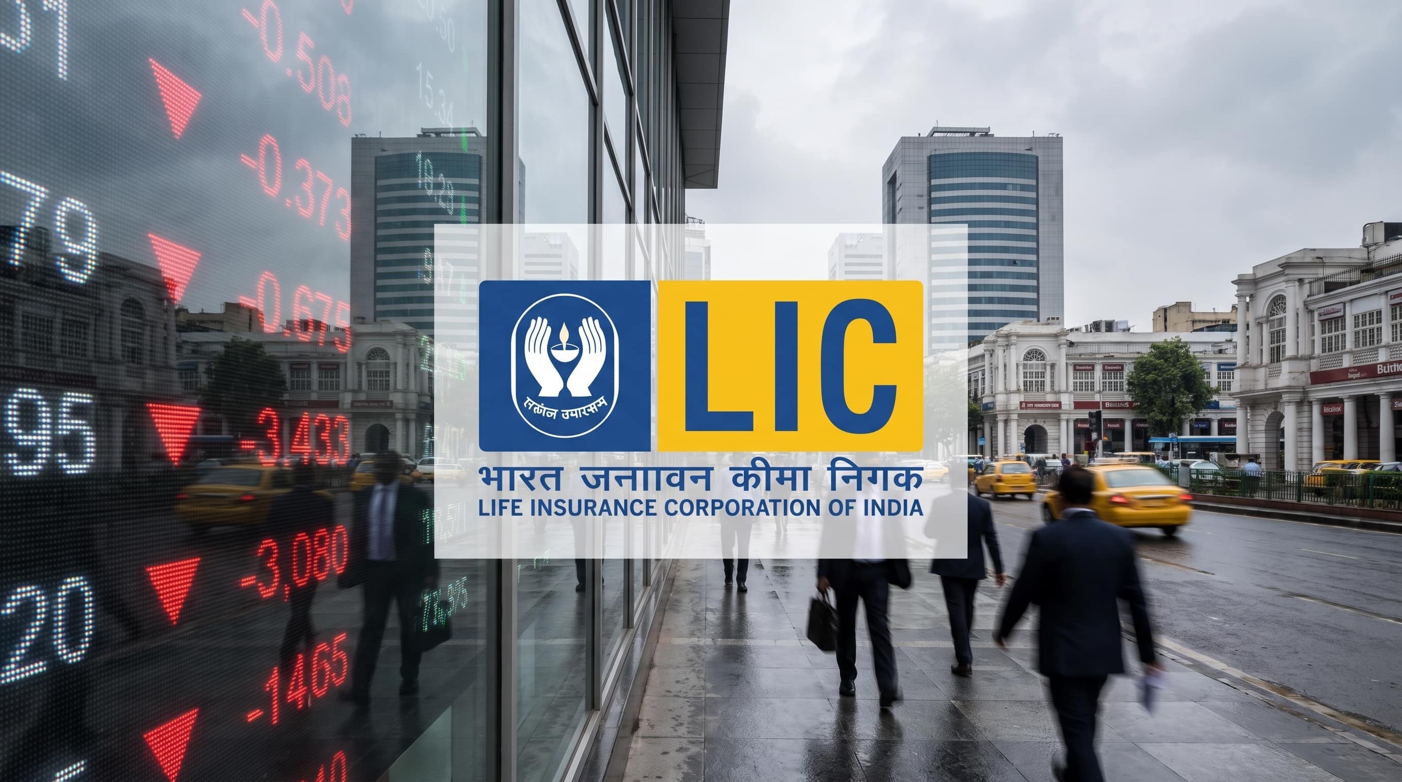 LIC OFS share crash